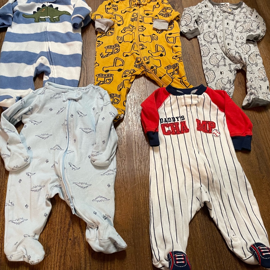 Five Pajama Sets